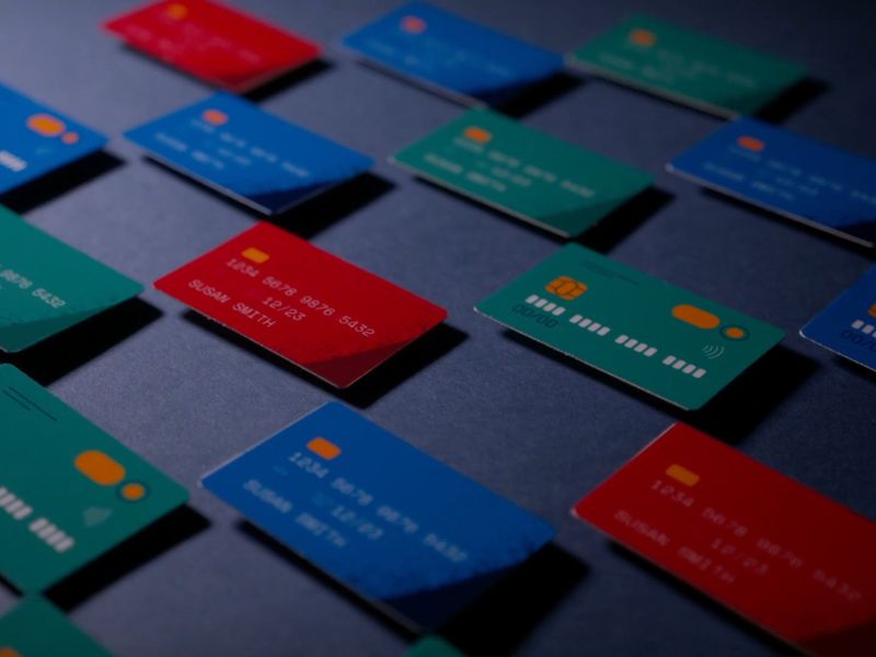 nekoliko kreditnih kartica